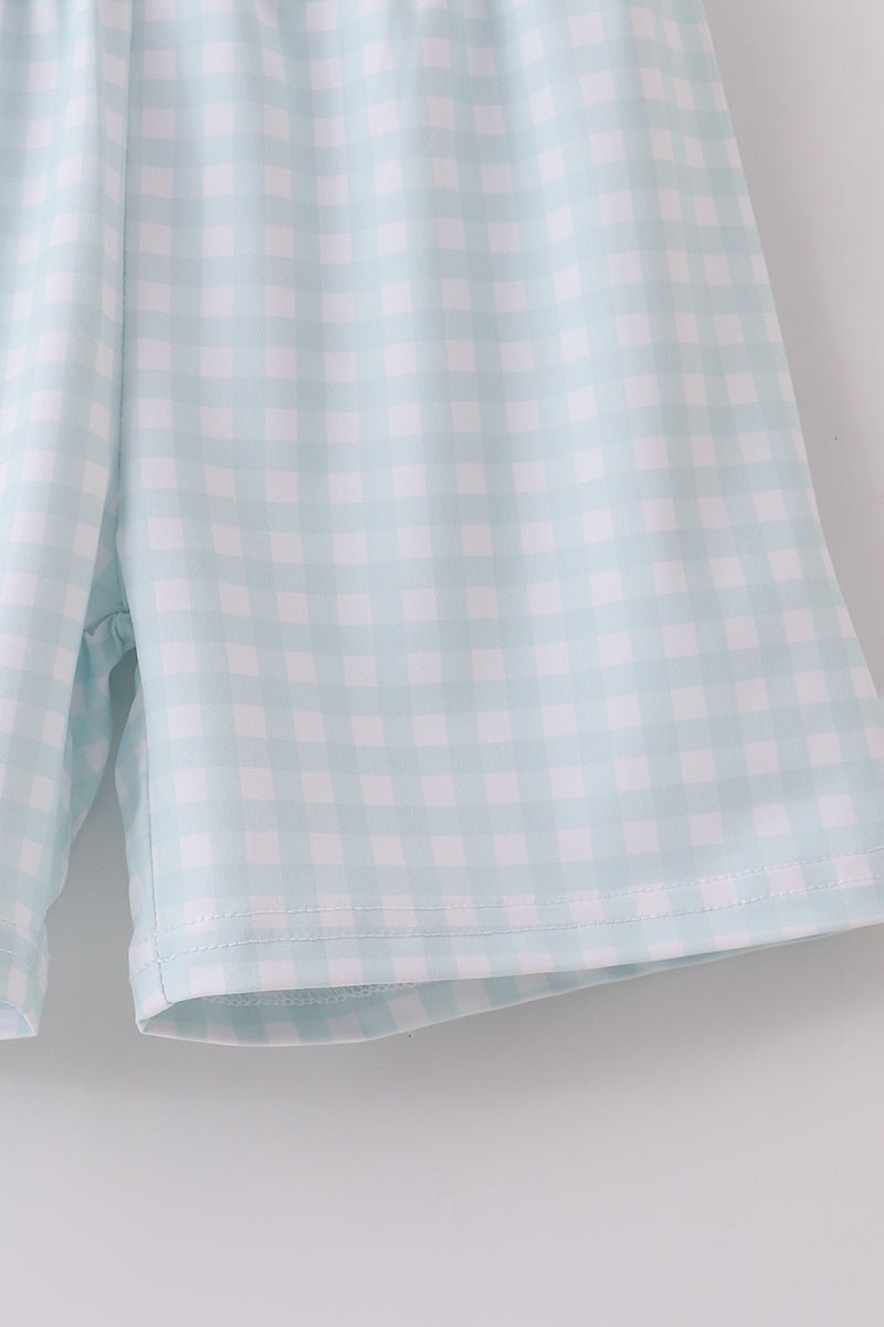 Blue active shorts set - Image 3