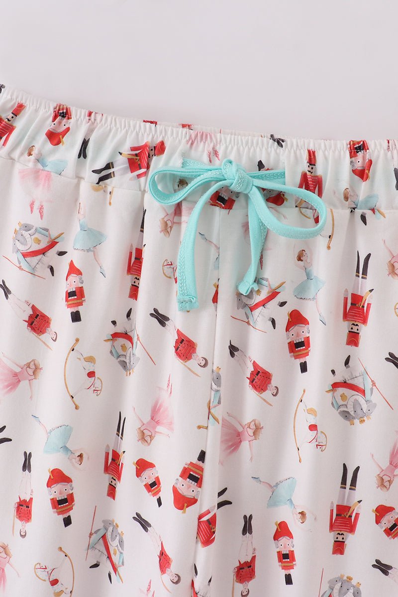 Christmas nutcracker men pajamas pants - Image 2